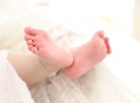 赤ちゃんの足の裏